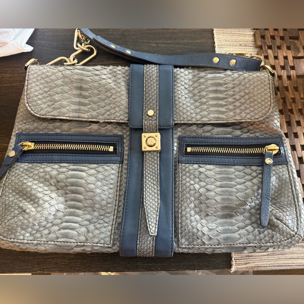 LANVIN Hero Python Bag - image 1